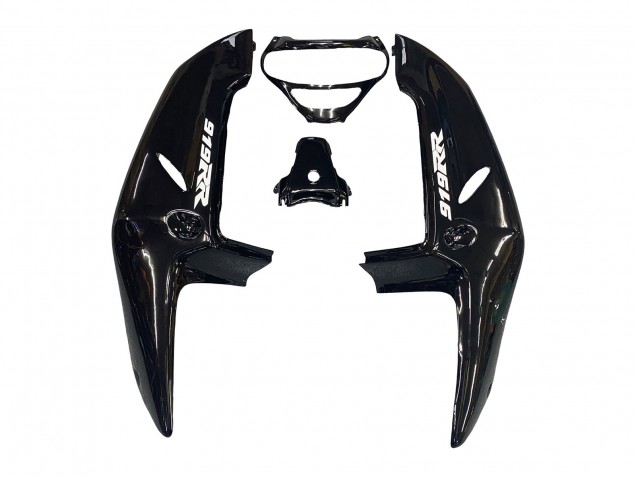 Preisgünstige Honda CBR900RR 919 Motorrad Verkleidung 1998-1999 - Glanzendes Schwarz Weiss Aufkleber