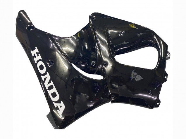 Preisgünstige Honda CBR900RR 919 Motorrad Verkleidung 1998-1999 - Glanzendes Schwarz Weiss Aufkleber
