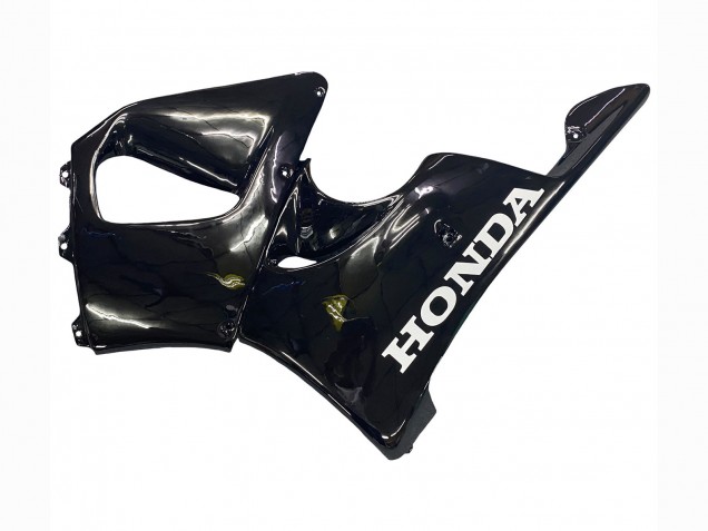 Preisgünstige Honda CBR900RR 919 Motorrad Verkleidung 1998-1999 - Glanzendes Schwarz Weiss Aufkleber