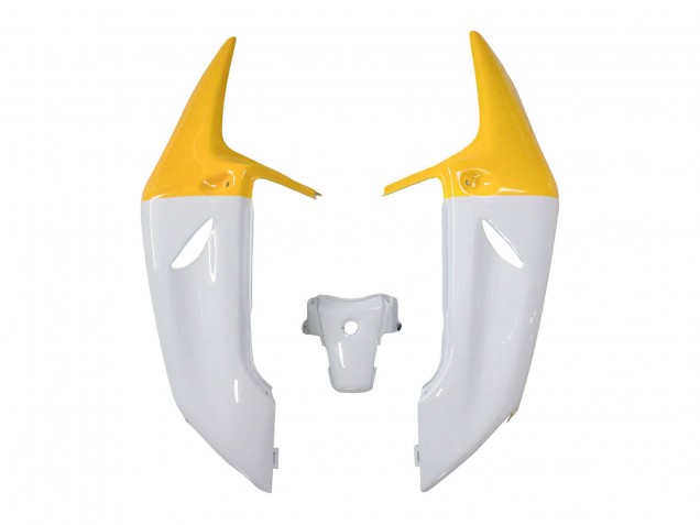 Preisgünstige Honda CBR900RR 919 Motorrad Verkleidung 1998-1999 - Weiss Gelb Glanzendes Schwarz