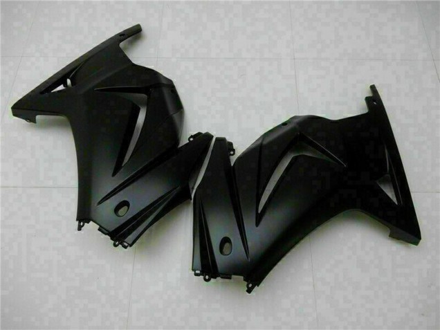 Preisgünstige Kawasaki EX250 Motorrad Verkleidung 2008-2012 - Matt Schwarz