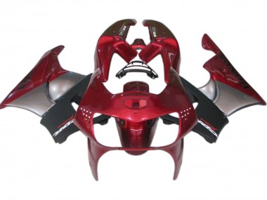 Preisgünstige Honda CBR900RR 919 Motorrad Verkleidung 1998-1999 - Dunkel Rot Schwarz Grau