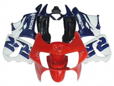 Preisgünstige Honda CBR900RR 919 Motorrad Verkleidung 1998-1999 - Weiss Rot Blau