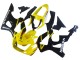 Preisgünstige Honda CBR900RR 929 Motorrad Verkleidung 2000-2001 - Gelb Glanzendes Schwarz