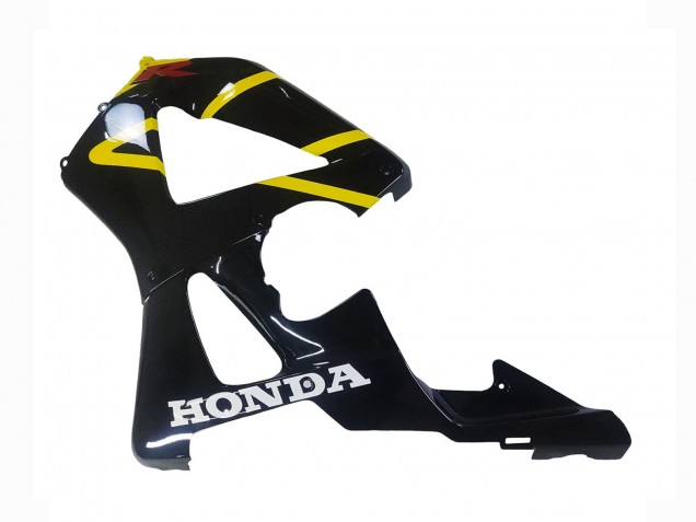 Preisgünstige Honda CBR900RR 929 Motorrad Verkleidung 2000-2001 - Gelb Glanzendes Schwarz