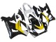 Preisgünstige Honda CBR900RR 929 Motorrad Verkleidung 2000-2001 - Weiss Gelb Glanzendes Schwarz
