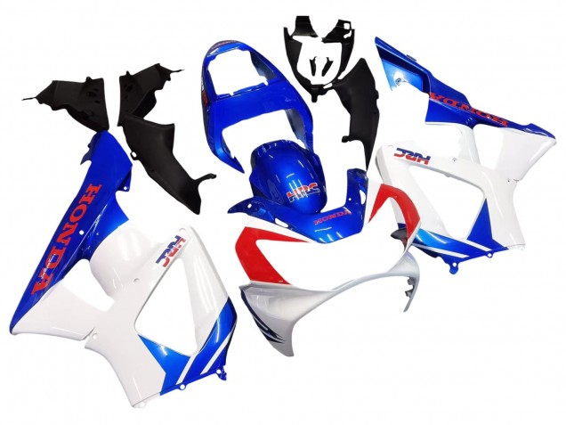 Preisgünstige Honda CBR900RR 929 Motorrad Verkleidung 2000-2001 - Weiss Blau Rot HRC
