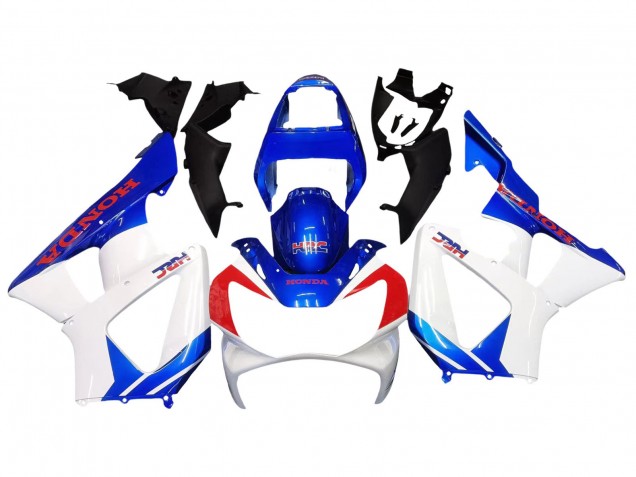 Preisgünstige Honda CBR900RR 929 Motorrad Verkleidung 2000-2001 - Weiss Blau Rot HRC