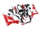 Preisgünstige Honda CBR900RR 929 Motorrad Verkleidung 2000-2001 - Weiss Rot Glanzendes Schwarz Rennen