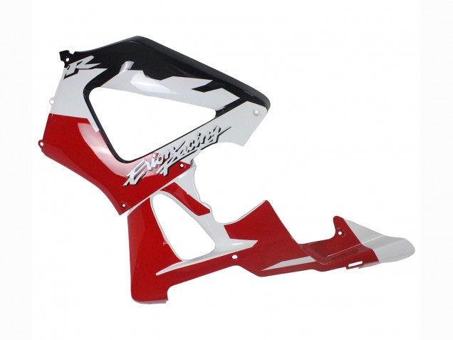 Preisgünstige Honda CBR900RR 929 Motorrad Verkleidung 2000-2001 - Weiss Rot Glanzendes Schwarz Rennen