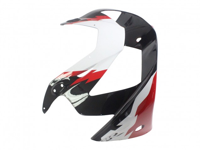Preisgünstige Honda CBR900RR 929 Motorrad Verkleidung 2000-2001 - Weiss Rot Glanzendes Schwarz Rennen