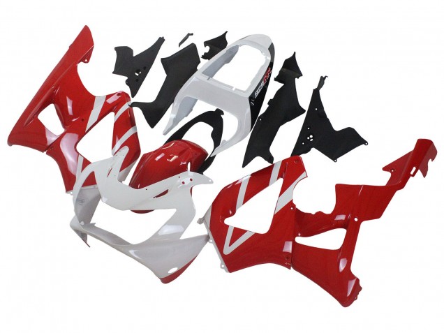 Preisgünstige Honda CBR900RR 929 Motorrad Verkleidung 2000-2001 - Weiss Rot