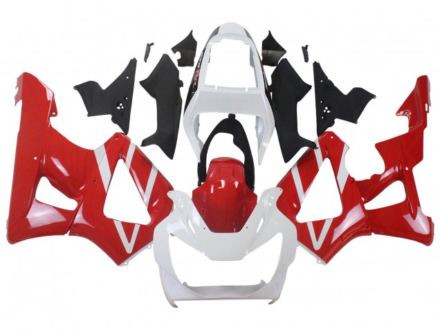 Preisgünstige Honda CBR900RR 929 Motorrad Verkleidung 2000-2001 - Weiss Rot