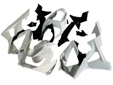 Preisgünstige Honda CBR900RR 929 Motorrad Verkleidung 2000-2001 - Weiss Silber