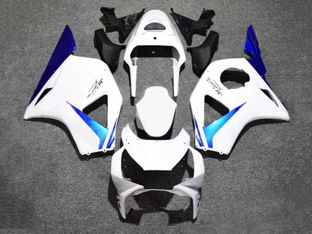 Preisgünstige Honda CBR900RR 954 Motorrad Verkleidung 2002-2003 - Weiss Blau