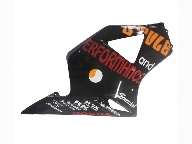 Preisgünstige Honda CBR900RR 954 Motorrad Verkleidung 2002-2003 - Gelb Rot Glanzendes Schwarz Repsol Rossi