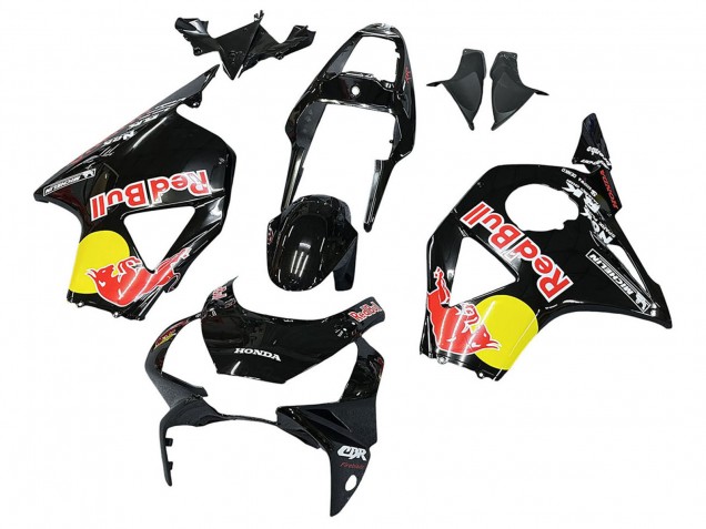 Preisgünstige Honda CBR900RR 954 Motorrad Verkleidung 2002-2003 - Glanzendes Schwarz Gelb Red Bull Michelin