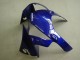 Preisgünstige Honda CBR900RR 954 Motorrad Verkleidung Kit 2002-2003 - Blau Glanzendes Schwarz