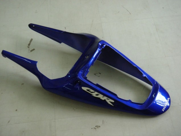 Preisgünstige Honda CBR900RR 954 Motorrad Verkleidung Kit 2002-2003 - Blau Glanzendes Schwarz