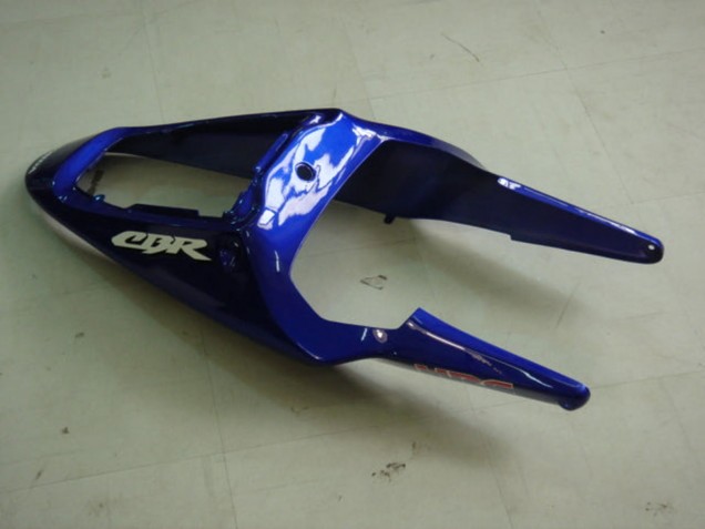 Preisgünstige Honda CBR900RR 954 Motorrad Verkleidung 2002-2003 - Blau Gelb Glanzendes Schwarz Telefumica MoviStar Castrol
