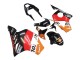 Preisgünstige Honda CBR900RR 954 Motorrad Verkleidung Kit 2002-2003 - Orange Weiss Rot Glanzendes Schwarz Repsol