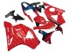 Preisgünstige Honda CBR900RR 954 Motorrad Verkleidung 2002-2003 - Rot Dunkel Blau Dunlop
