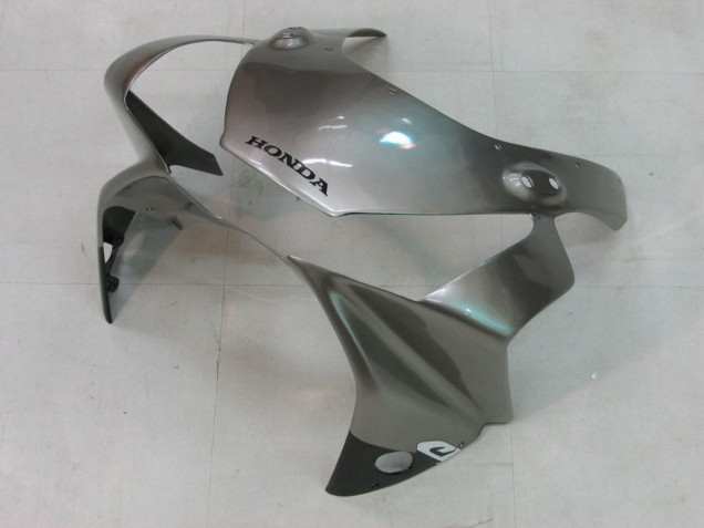 Preisgünstige Honda CBR900RR 954 Motorrad Verkleidung 2002-2003 - Silber Glanzendes Schwarz