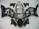 Preisgünstige Honda CBR900RR 954 Motorrad Verkleidung 2002-2003 - Silber Glanzendes Schwarz