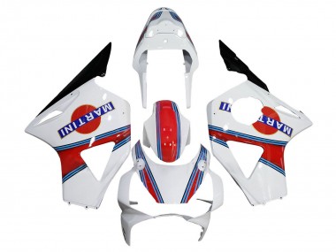 Preisgünstige Honda CBR900RR 954 Motorrad Verkleidung 2002-2003 - Weiss Rot Blau Glanzendes Schwarz Martini
