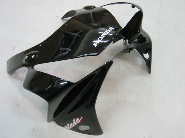 Preisgünstige Honda CBR900RR 954 Motorrad Verkleidung 2002-2003 - Glanzendes Schwarz