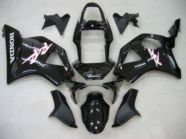 Preisgünstige Honda CBR900RR 954 Motorrad Verkleidung 2002-2003 - Glanzendes Schwarz