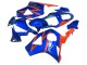 Preisgünstige Honda CBR900RR 954 Motorrad Verkleidung 2002-2003 - Orange Blau