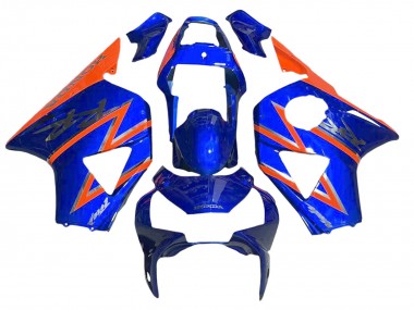 Preisgünstige Honda CBR900RR 954 Motorrad Verkleidung 2002-2003 - Orange Blau