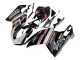 Preisgünstige Ducati 848 Motorrad Verkleidung 2007-2014 - Weiss Rosa Glanzendes Schwarz Connie