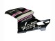 Preisgünstige Ducati 848 Motorrad Verkleidung 2007-2014 - Weiss Rosa Glanzendes Schwarz Connie