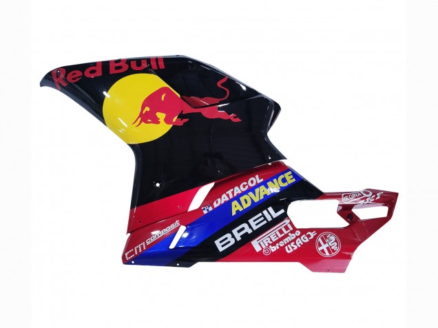 Preisgünstige Ducati 848/1098/1198 Motorrad Verkleidung 2007-2014 - Glanzendes Schwarz Gelb Blau Red Bull