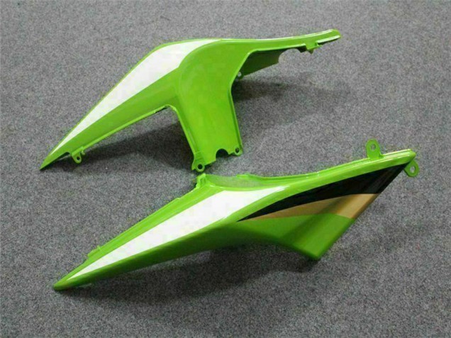Preisgünstige Kawasaki EX250 Motorrad Verkleidung 2008-2012 - Grun Weiss Schwarz