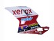 Preisgünstige Ducati 848/1098/1198 Motorrad Verkleidung 2007-2014 - Weiss Rot Glanzendes Schwarz Valsir Xerox
