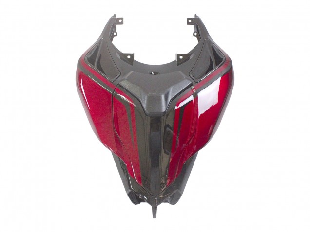 Preisgünstige Ducati 848 Motorrad Verkleidung 2007-2014 - Rot Glanzendes Schwarz