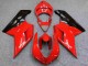 Preisgünstige Ducati 848 Motorrad Verkleidung 2007-2014 - Rot Glanzendes Schwarz