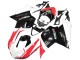 Preisgünstige Ducati 848/1098/1198 Motorrad Verkleidung 2007-2014 - Weiss Rot Glanzendes Schwarz