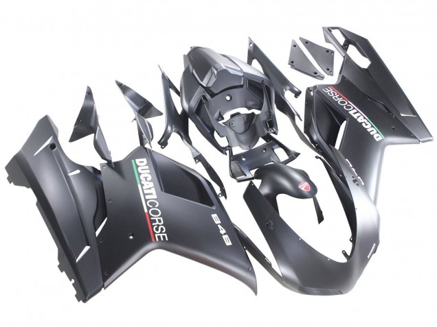 Preisgünstige Ducati 848 Motorrad Verkleidung 2007-2014 - Matt Grau