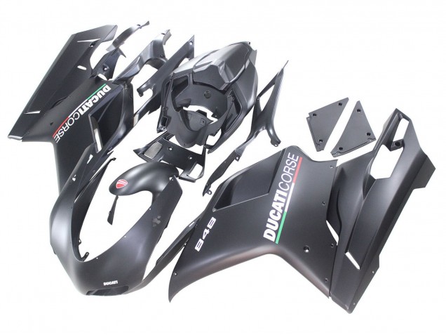 Preisgünstige Ducati 848 Motorrad Verkleidung 2007-2014 - Matt Grau