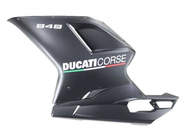 Preisgünstige Ducati 848 Motorrad Verkleidung 2007-2014 - Matt Grau
