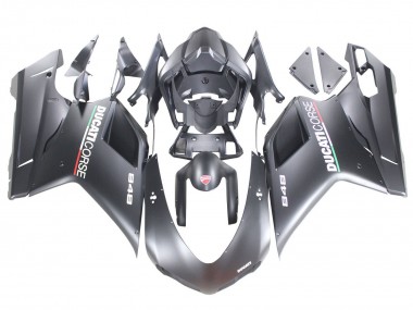 Preisgünstige Ducati 848 Motorrad Verkleidung 2007-2014 - Matt Grau