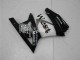 Preisgünstige Kawasaki EX250 Motorrad Verkleidung 2008-2012 - Glanzendes Schwarz Weiss West