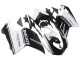 Preisgünstige Ducati 848/1098/1198 Motorrad Verkleidung 2007-2014 - Weiss Glanzendes Schwarz Corse