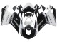 Preisgünstige Ducati 848/1098/1198 Motorrad Verkleidung 2007-2014 - Weiss Glanzendes Schwarz Corse