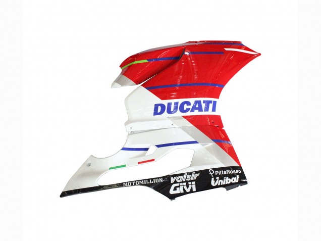 Preisgünstige Ducati Panigale 899/1199 Motorrad Verkleidung 2011-2014 - Weiss Rot Grun Blau Glanzendes Schwarz Flex-Box