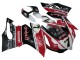 Preisgünstige Ducati Panigale 899/1199 Motorrad Verkleidung 2011-2014 - Weiss Rot Glanzendes Schwarz Aruba.it 7
